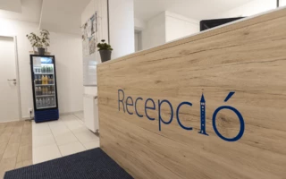 Recepció, közös helységek